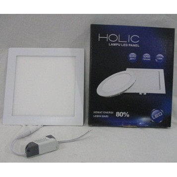 Lampu LED Panel Downlight 18w Kotak Terang Bergaransi Kualitas OK Holi