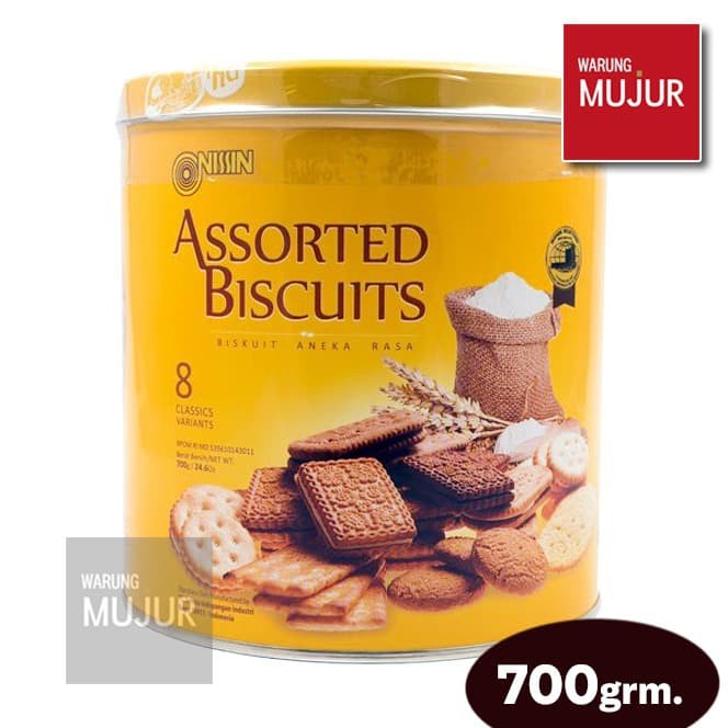 Nissin Assorted Biskuit Yellow 700 Gram Murah Kue Lebaran Shopee Indonesia