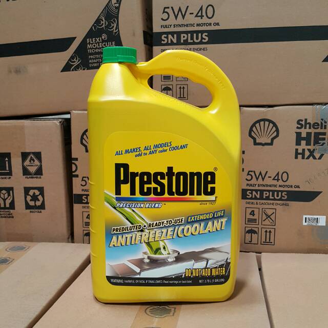 CAIRAN RADIATOR / RADIATOR COOLANT PRESTONE 3,78 LITER HIJAU