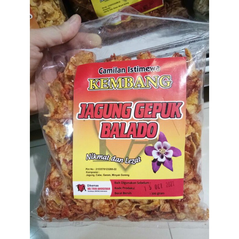 

Keripik Marning Jagung Gepuk Kembang 300gr
