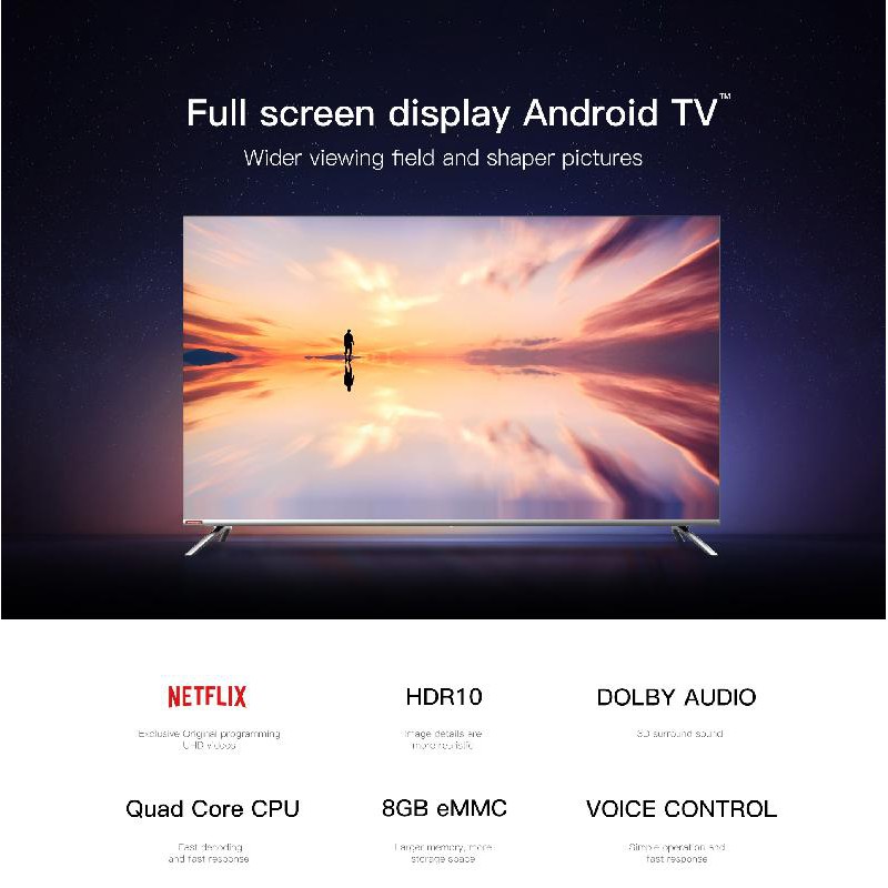 CHANGHONG Android 9.0 Smart LED TV L40H7 - 40 Inch