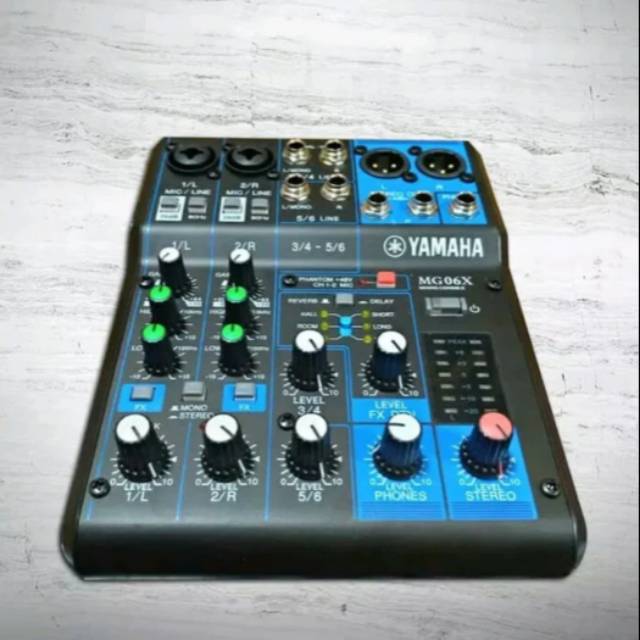 Mixer Audio Yamaha MG06/MG 06 X/MG 06X( 6 Channel )