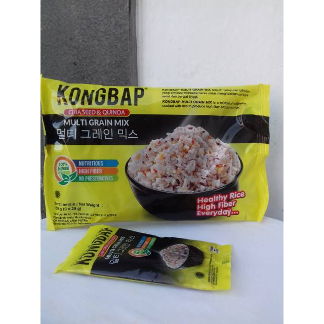 

KONGBAP CHIA SEED isi 6sachet