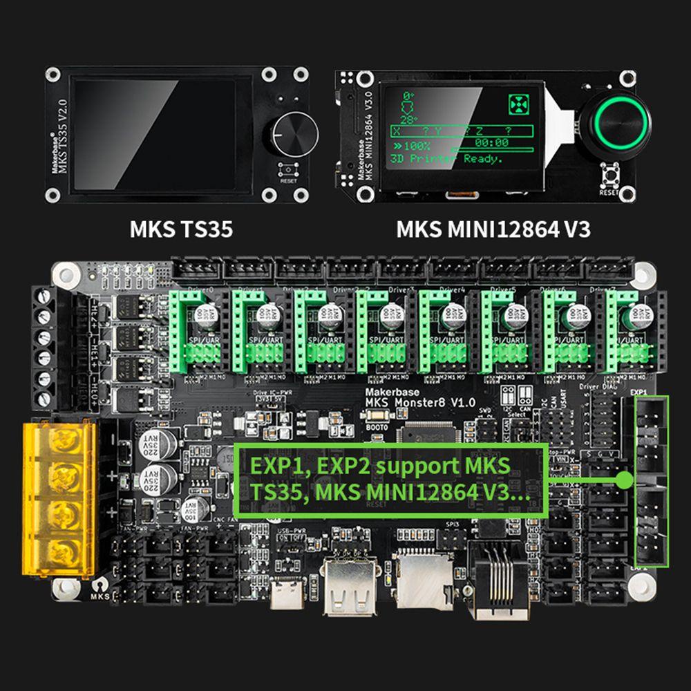 Preva Control Board Aksesoris Printer 3D Tahan Lama PCB Motherboard