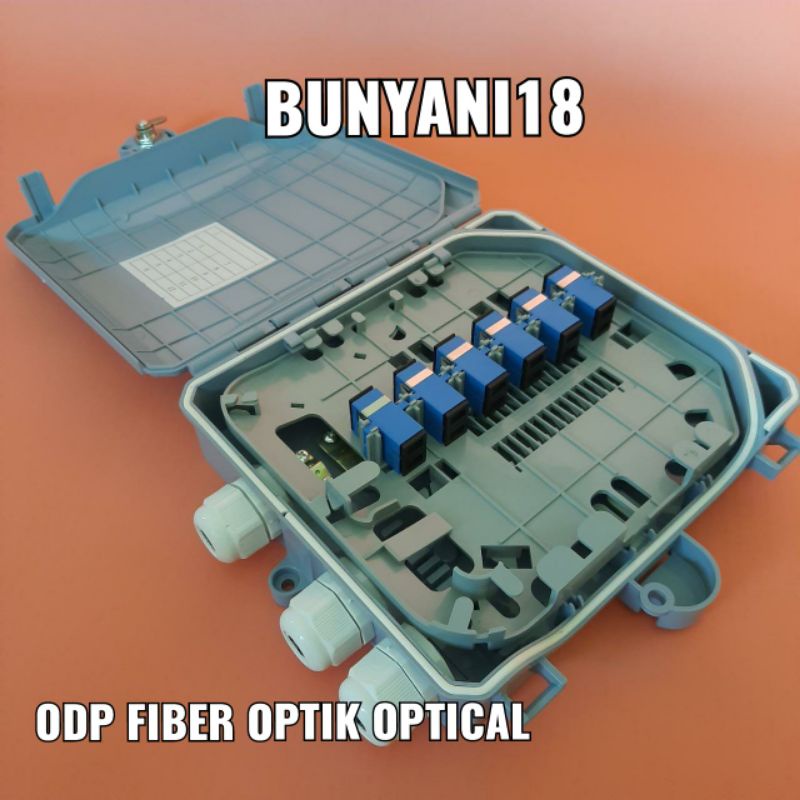 ODP Fiber Optik Optical Distribution Point Box Kapasitas 12 Core