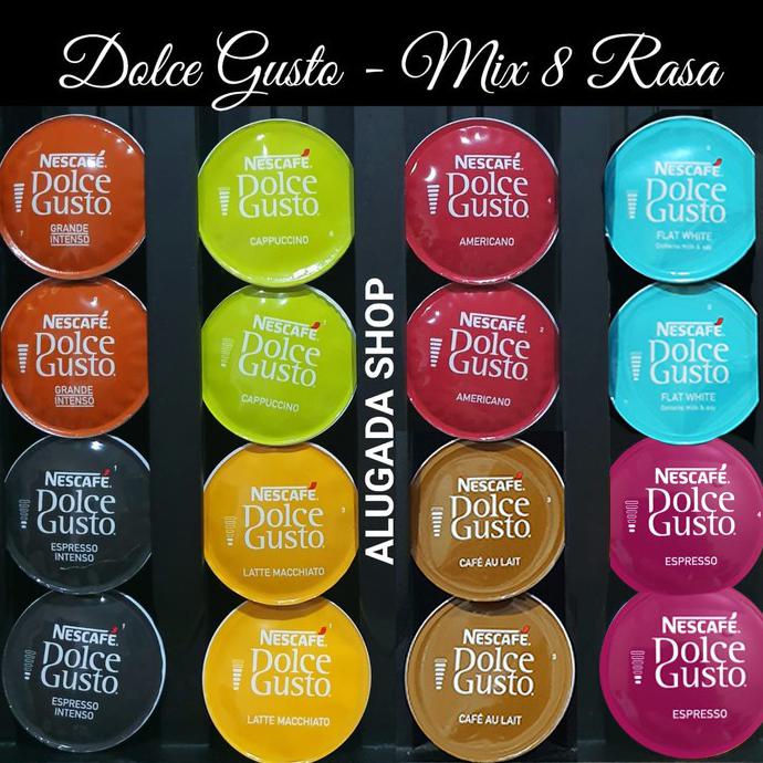 

Diskon Mix 8 Rasa - Kapsul Nescafe Dolce Gusto - Cappuccino Mix Terlaris