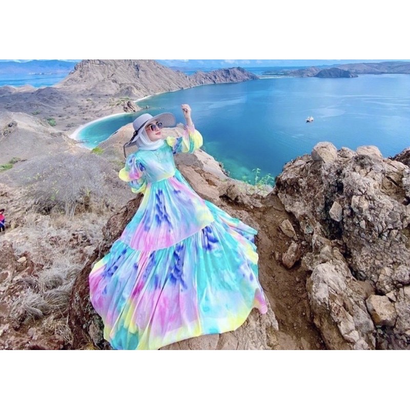 dress pelangi shellasaukia