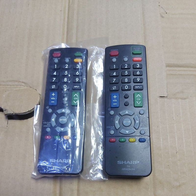 REMOTE ORIGINAL ORI TV LED SHARP