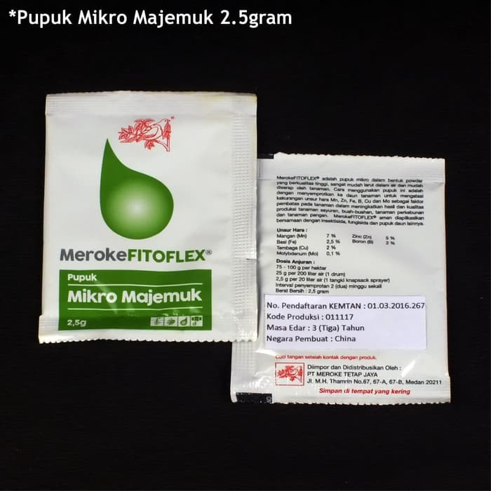 Pupuk Mikro Majemuk MerokeFITOFLEX