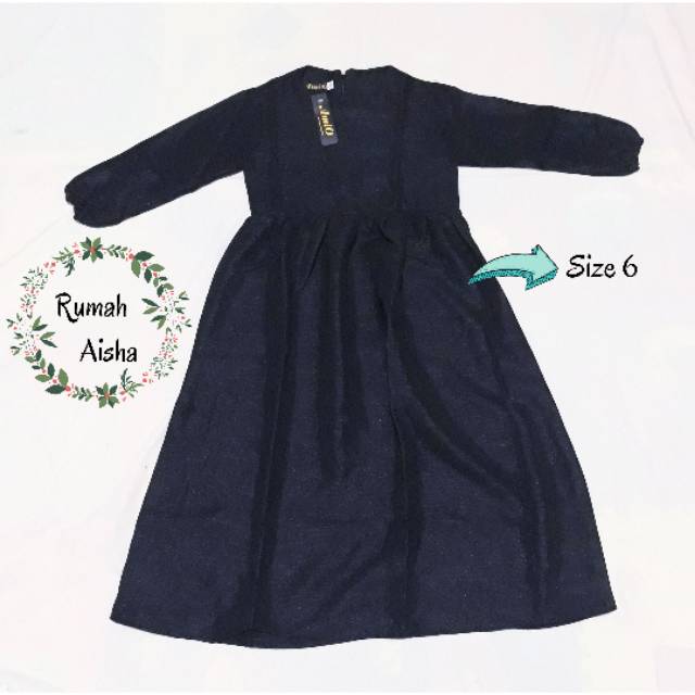 Dress motif baby & kids by amio Size 6 Black