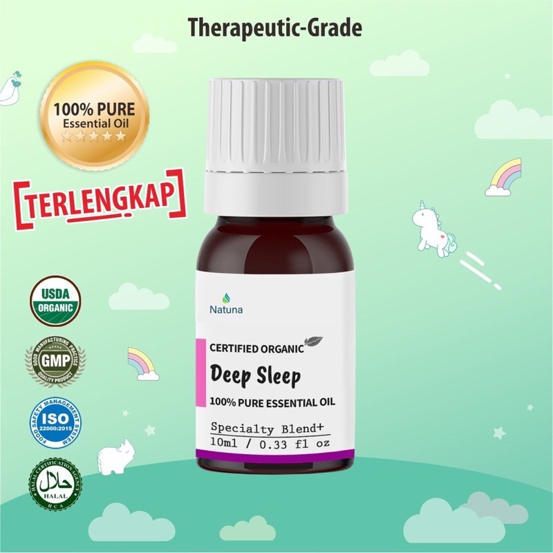 Natuna Deep Sleep Essential Oil Minyak Essensial Atsiri Aroma Terapi EO Diffuser Difuser Humidifie