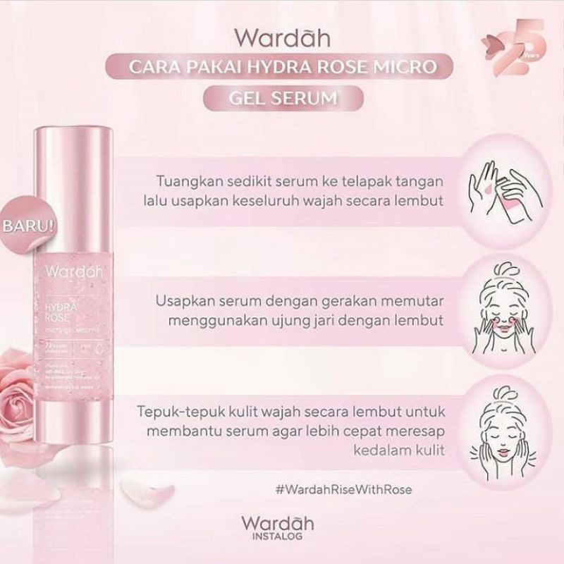 WARDAH Hydra Rose Micro Gel Serum 30ml