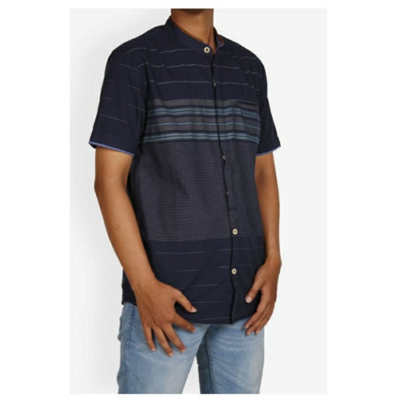 EMBA JEANS - BAJU KOKO PRIA LENGAN PENDEK DAIYAN TWO-1021760192