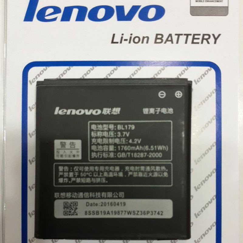 BATTERY BATRE BATERAI LENOVO BL-179 - S680 - A690 -A60 PLUS ORI 99 BATERAI LENOVO BATRE