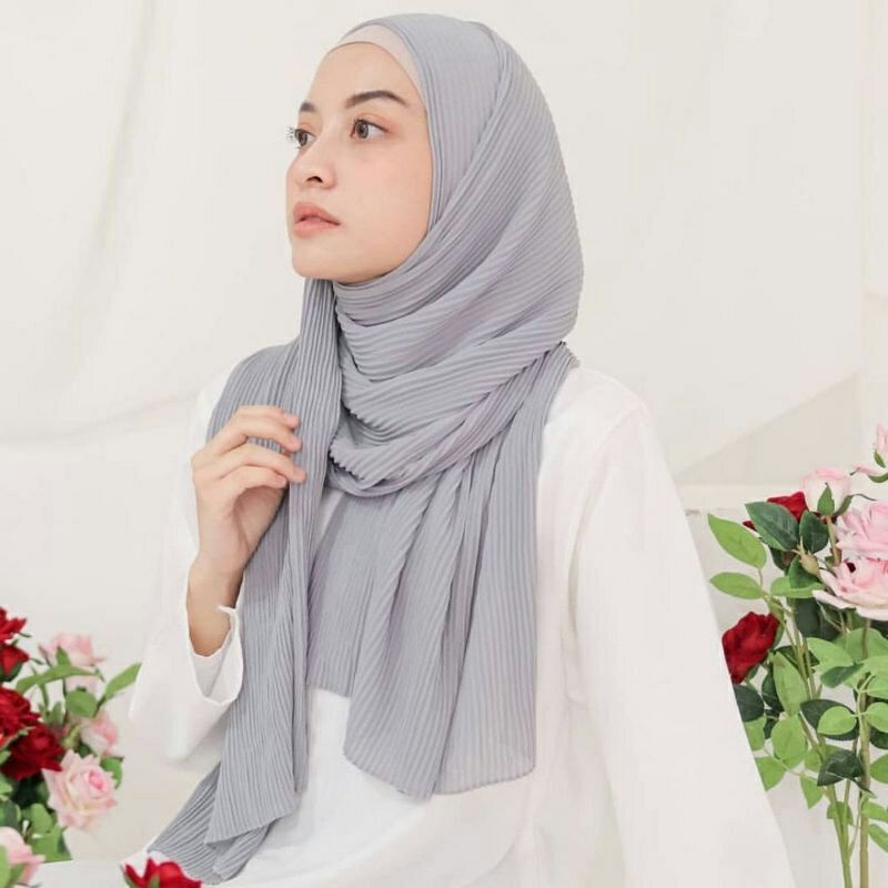 pasmina plisket ceruty babydoll premium