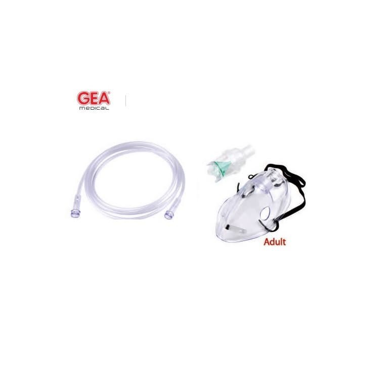 Masker Nebulizer Dewasa Merk GEA Medical / Masker uap