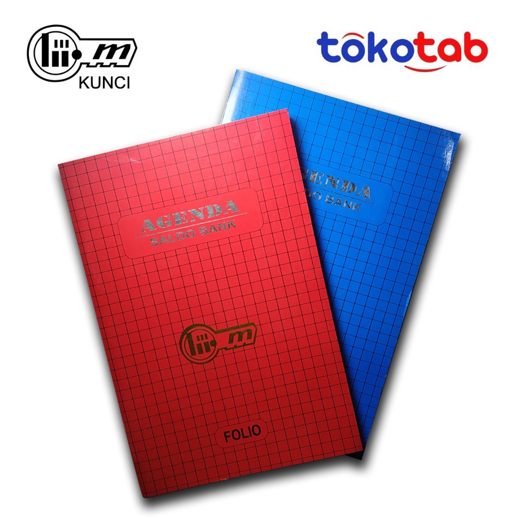 

Tokotab - Buku Agenda Saldo Bank Folio KUNCIMATAHARI