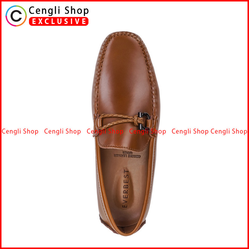 SEPATU EVERBEST PRIA CASUAL SEMI FORMAL BRANDED ORIGINAL COKLAT EVEM152