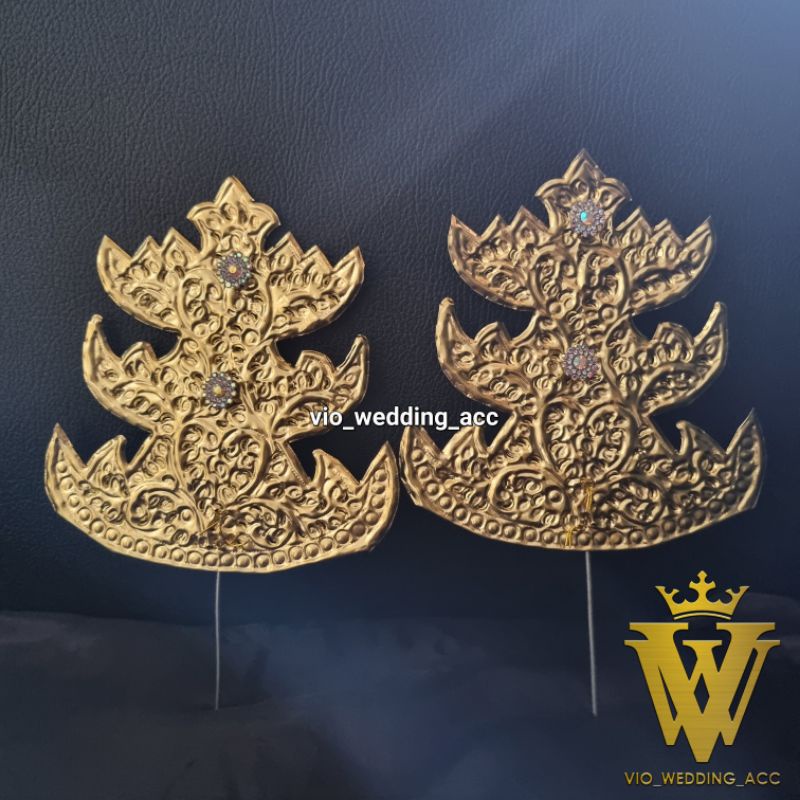 tusuk layar &amp; bunga siger lampung