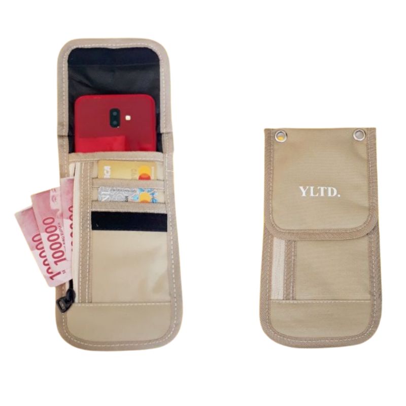 Rancis Jaya - Dompet Gantung Leher Hp Unisex | Hanging Wallet hp YLTD Terlaris