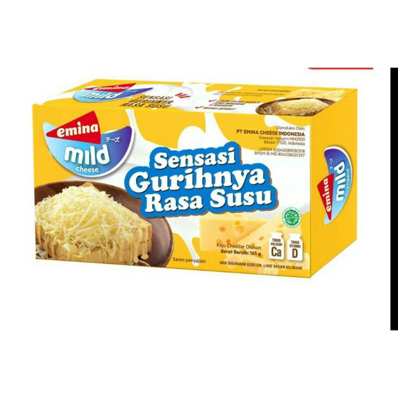

Emina Cheese Mild 165g