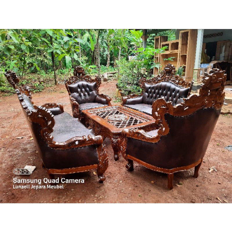 Sofa jati jepara