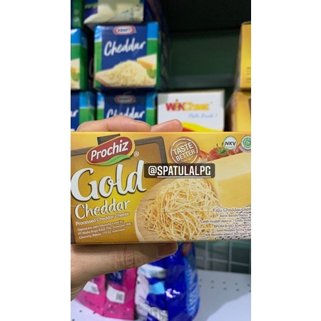 

prochiz gold 170gram /keju prochiz gold