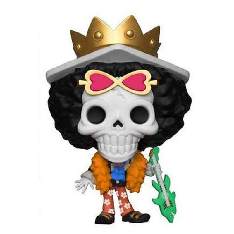 NEW!! FUNKO POP One Piece BROOK Buffed Chopper with box Model Figure Collectible Model Toy for gift