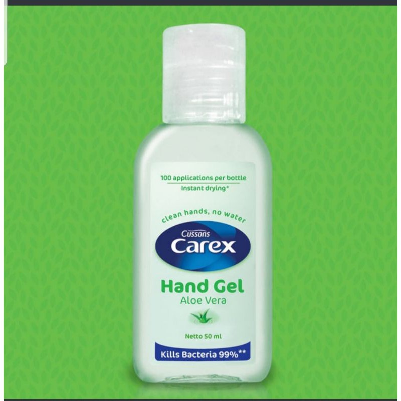 hand gel carex aloe vera / hand sanitizer carex