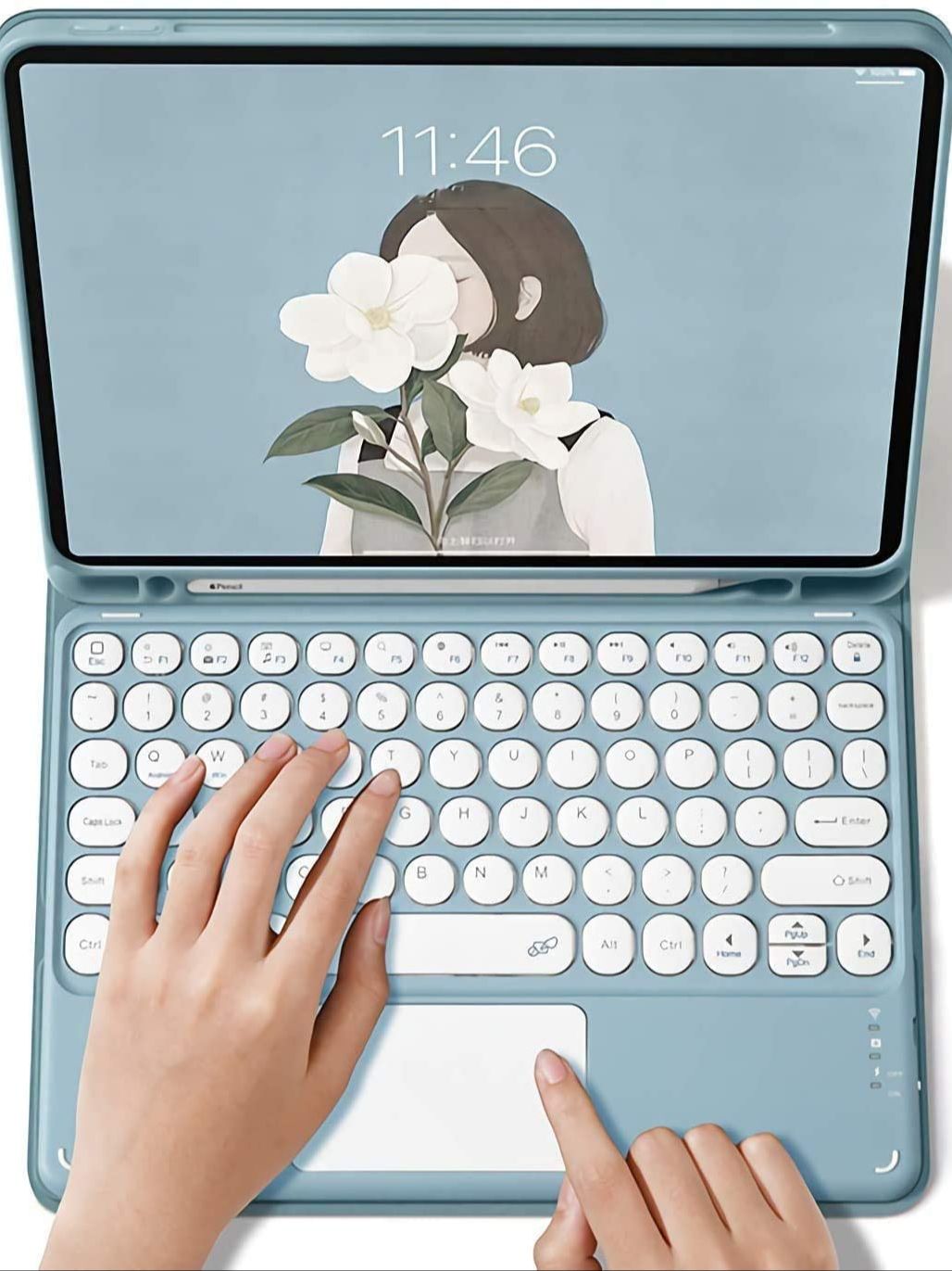 Touchpad Keyboard Case For iPad Air4(4th Gen) 2020 iPad