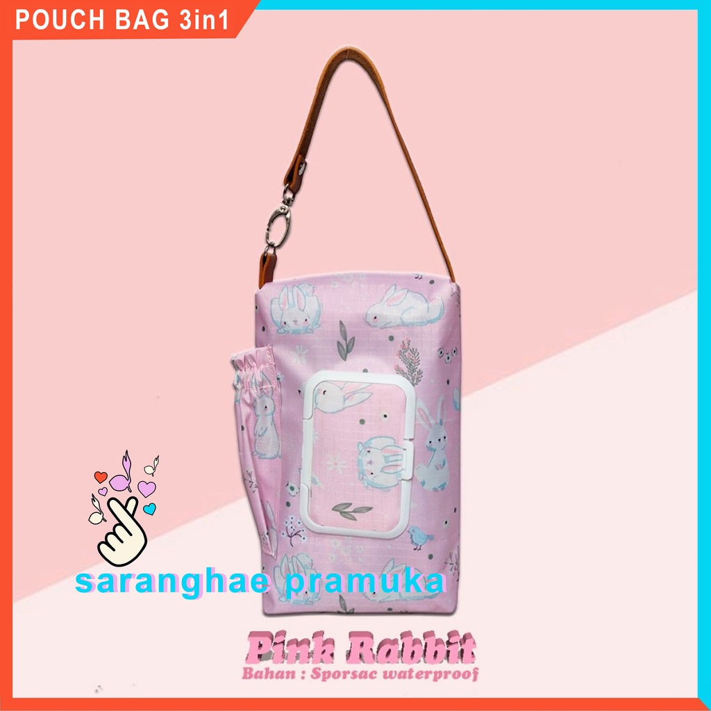 Pouch Bag Clutch New Normal 3in1