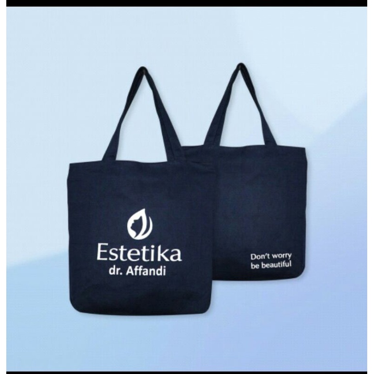 Navy Tote bag Estetika dr Affandi