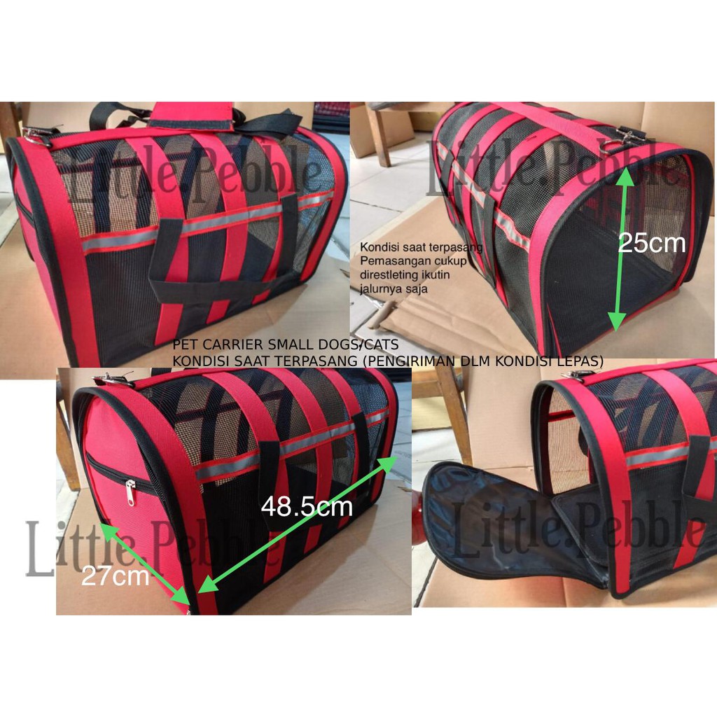 PET CARRIER KANDANG PORTABLE ANJING KUCING KECIL-PC41-368320