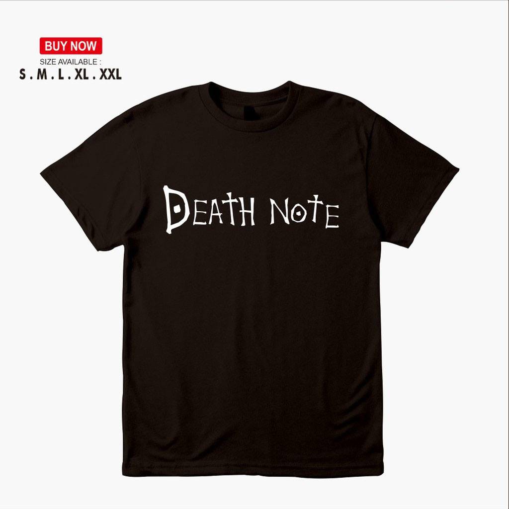 kaos distro death note game / baju games death note