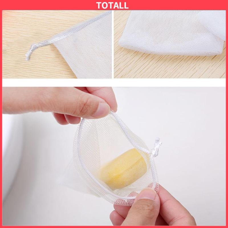 COD Foaming Mesh Pembersih Wajah Cleansing Mesh Handmade Soap Mesh Bag-Totall