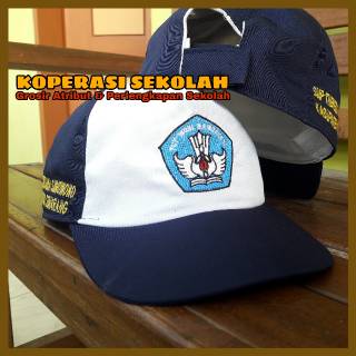  Topi SD  SMP SMA Model Bordir Murah Atribut Sekolah 