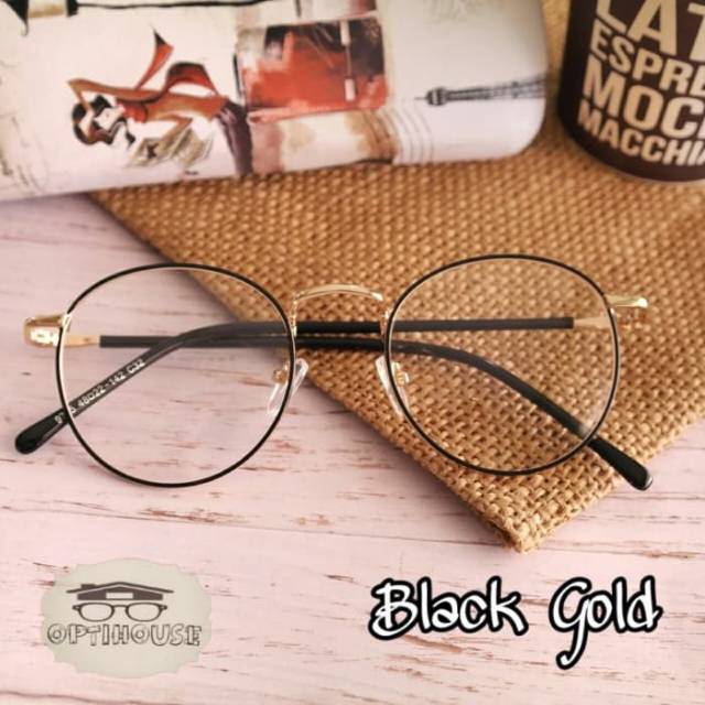 Frame kacamata bulat korean model Verla OPH 9765