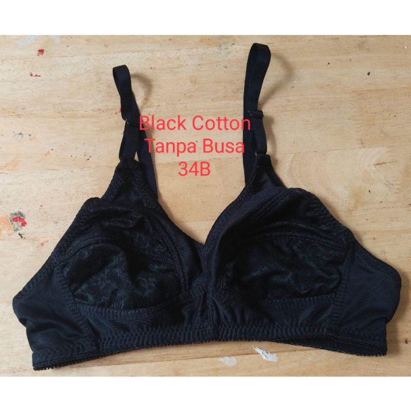 Bra Pabrikan Triumph Size 34B Black Cotton
limited Stock