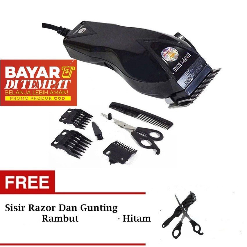 GRATIS ONGKIR HAIR CLIPPER MESIN CUKUR RAMBUT  MURAH POTONG  