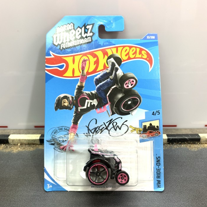 Hot Wheels Wheelie Chair Roda Pink