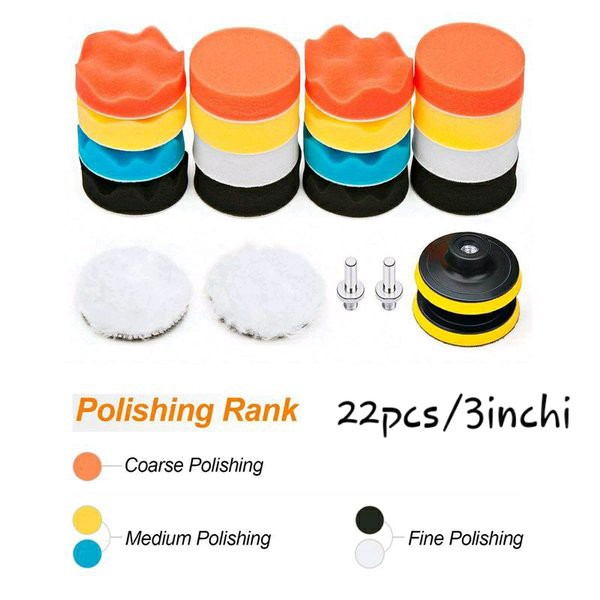 Busa Poles 3 inch 22 pcs/Alat Poles Body Motor dan Mobil/poles body motor mobil