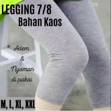 CELANA LEGGING/LEGING 7/8 PENDEK BAHAN RAYON PREMIUM