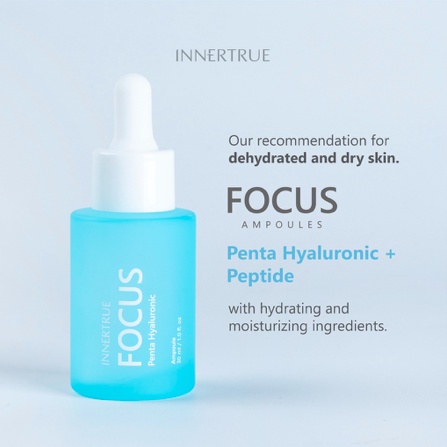 INNERTRUE Focus Penta Hyaluronic + Peptide Ampoule | Serum