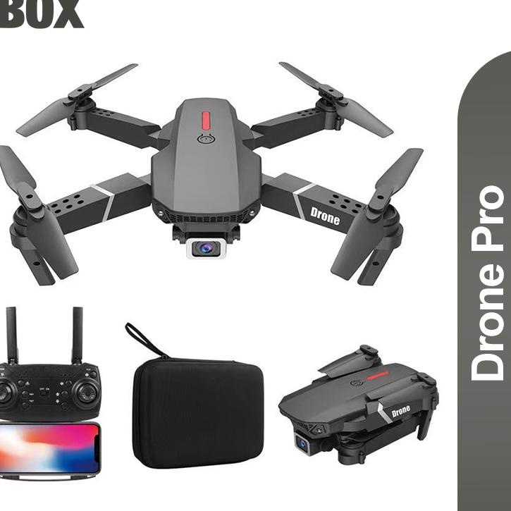 ⸨ToG♚⸩ ⭐️ Toolbox Drone E88 Pro/E99 Shoot Murah Original Indoor Outdoor Drone Pro Mini RC 4K HD Camera -D2 ||Kirim Sekarang