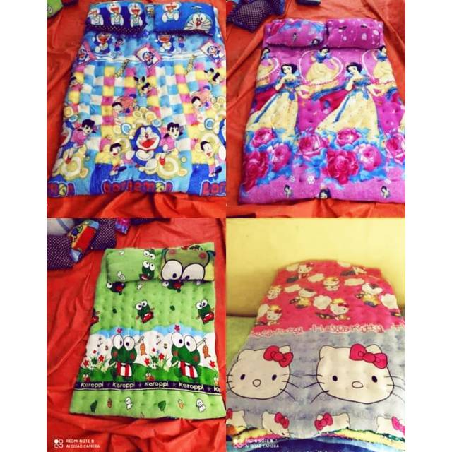 Kasur karakter lucu empuk nyaman dan hangat