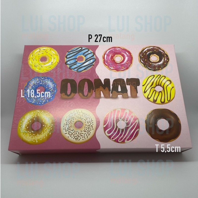 

DUS DONAT ISI 6 CETAK 310gr AK