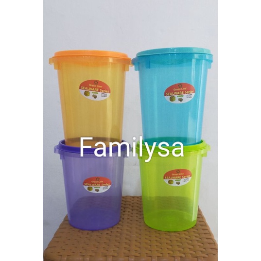 Toples Sealware 1000ml Green Line