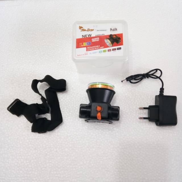 Senter kepala 20w dicas jin long