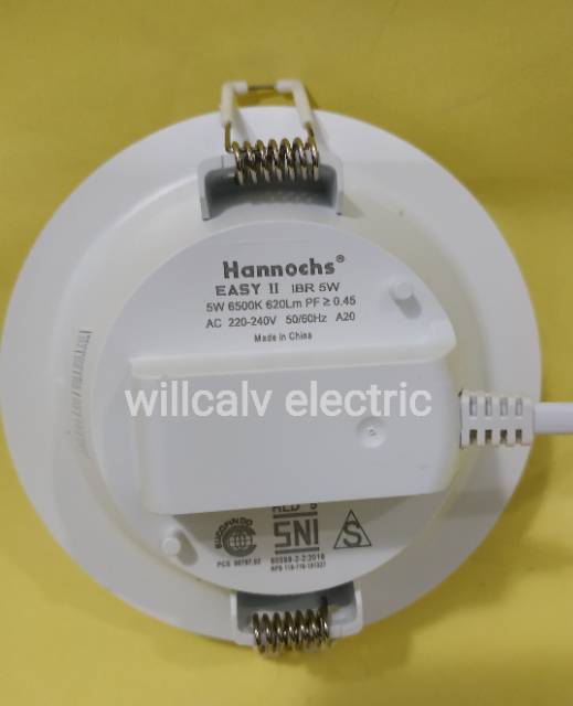 LAMPU DOWNLIGHT LED HANNOCHS EASY II IBR 5W 5 WATT - LAMPU LED HANNOCHS EASY II IBR 5W 5WATT  BULAT CAHAYA PUTIH