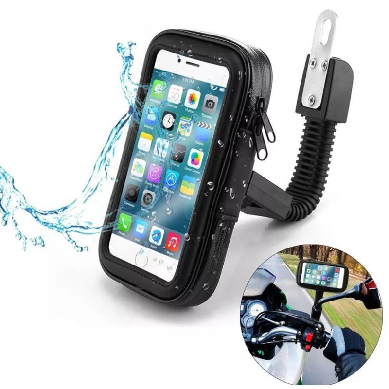 Holder Handphone Hp Spion Motor WaterProof 5,5 Inch